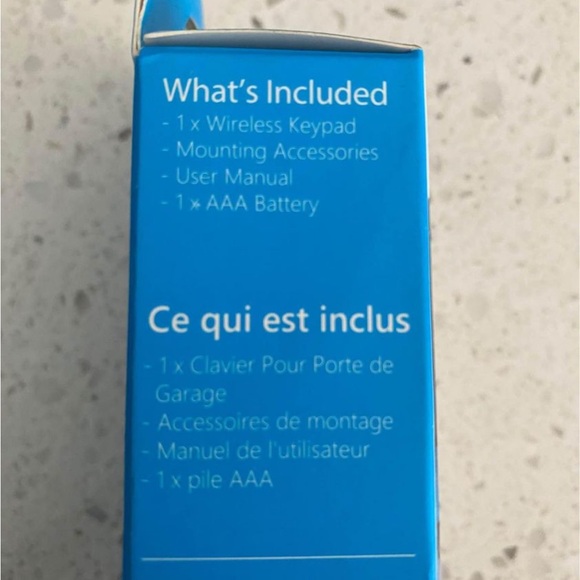 New in Box Garage Door Keypad *3 Available - Picture 3 of 3